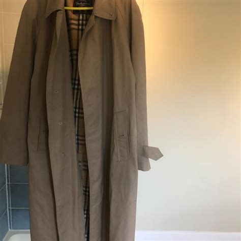 depop burberry trench man|original burberry label.